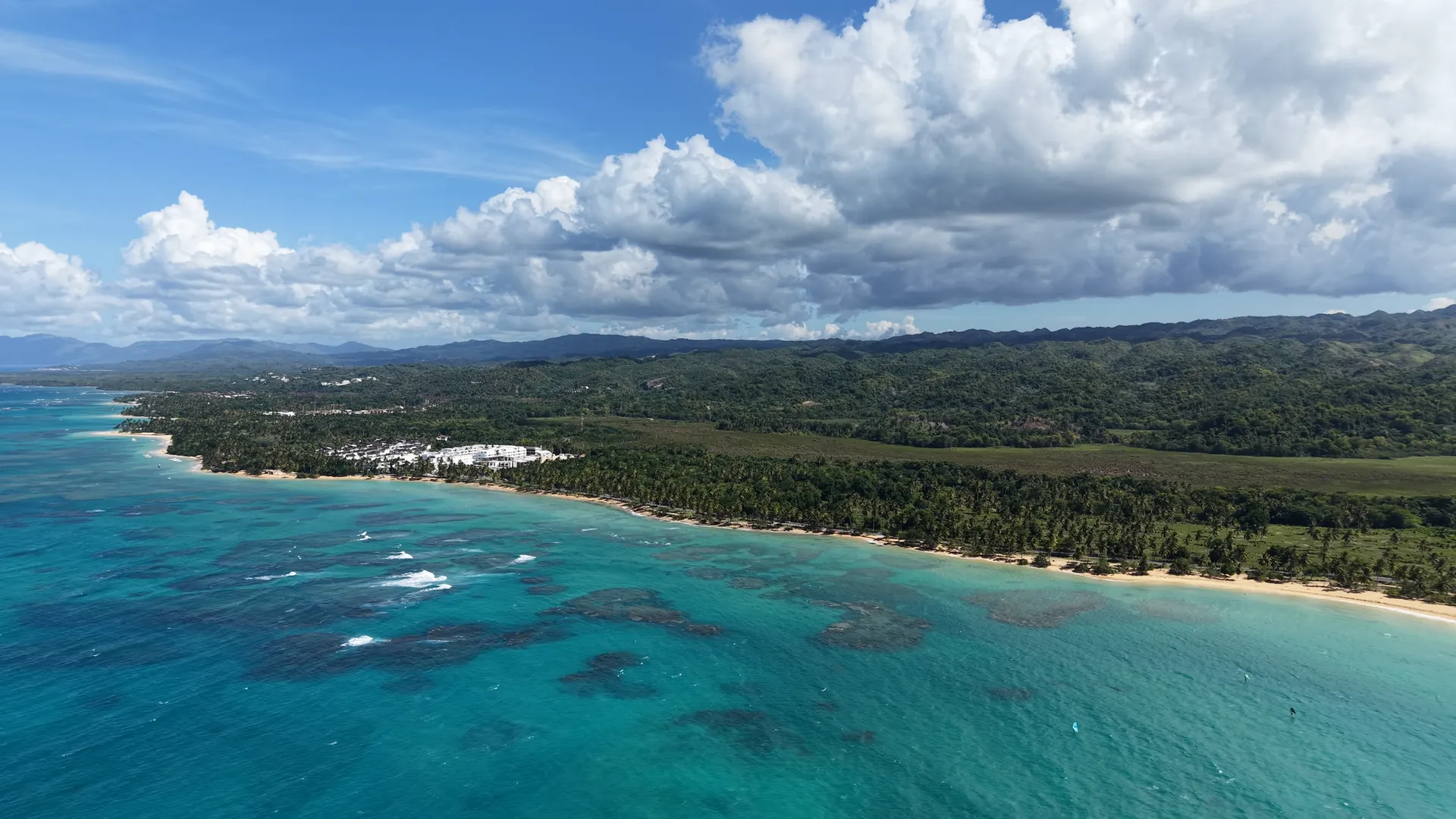Las Terrenas beach, Samaná, Dominican Republic